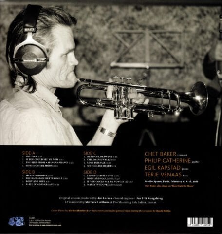 Chet Baker – Late Night Jazz LP PLAK