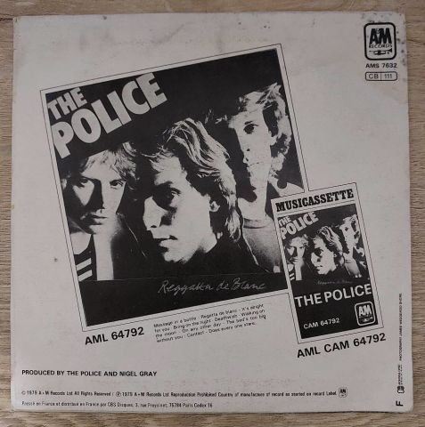 The Police – Message In A Bottle 45LİK PLAK