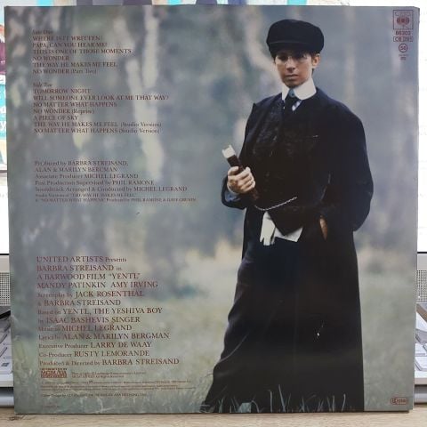 Barbra Streisand – Yentl - Original Motion Picture Soundtrack LP PLAK
