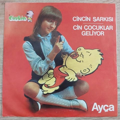 AYÇA - CİN CİN ŞARKISI 45LİK PLAK