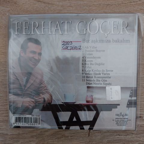 FERHAT GÖÇER - BİZ AŞKIMIZA BAKALIM CD