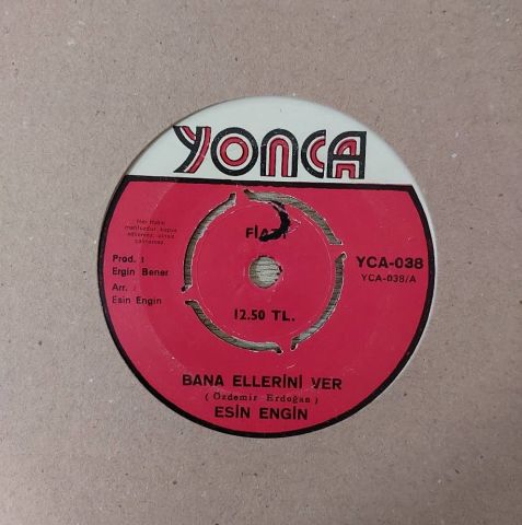 Esin Engin – Bana Ellerini Ver 45LİK PLAK