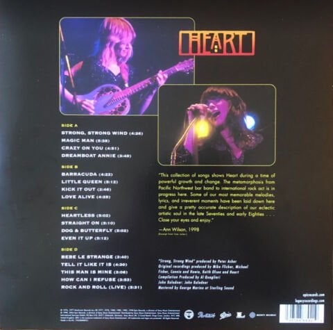 Heart – Greatest Hits LP PLAK
