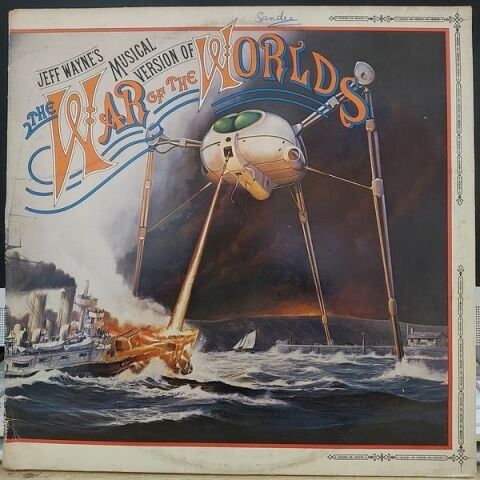 JEFF WAYNE - JEFF WAYNES MUSİCAL VERSİON OF THE WAR OF THE WORLDS LP PLAK
