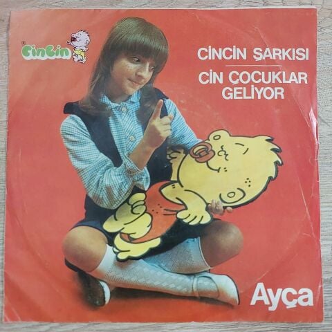 AYÇA - CİN CİN ŞARKISI 45LİK PLAK