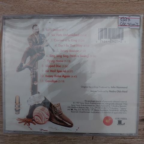 BENNY GOODMANS - GREATEST HITS CD