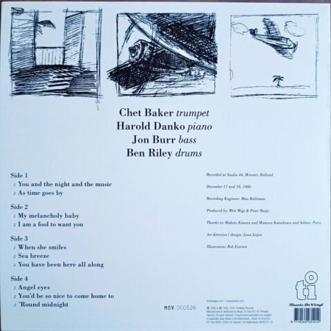Chet Baker – As Time Goes By (Love Songs) LP PLAK