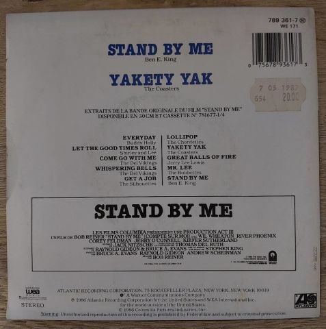 Ben E. King – Stand By Me 45LİK PLAK