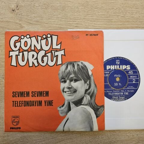 Gönül Turgut – Sevmem Sevmem / Telefondayım Yine 45LİK PLAK