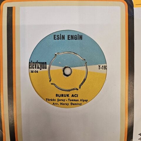 Esin Engin – Buruk Acı / Allahım Affet 45LİK PLAK