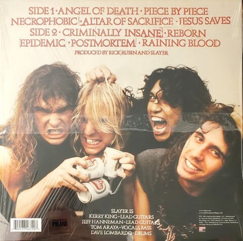 Slayer – Reign In Blood LP PLAK