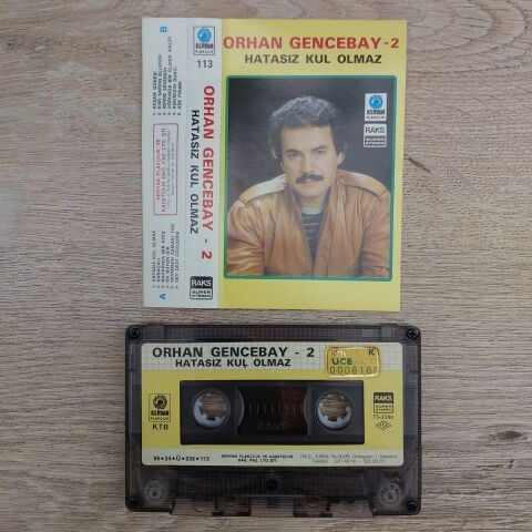 ORHAN GENCEBAY - 2 HATASIZ KUL OLMAZ KASET