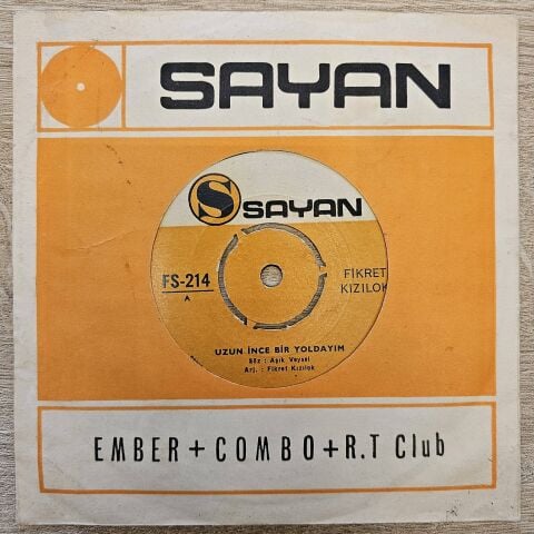 Fikret Kızılok – Uzun İnce Bir Yoldayım / Benim Aşkım Beni Geçti 45LİK PLAK