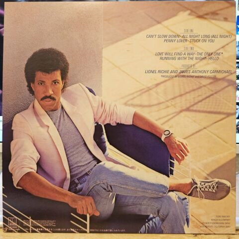 Lionel Richie – Can't Slow Down LP PLAK