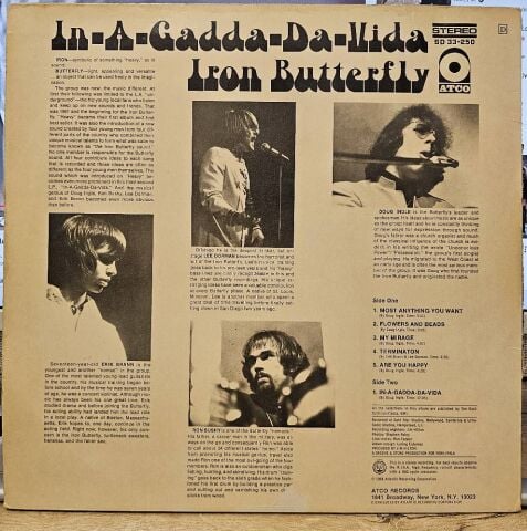 Iron Butterfly – In-A-Gadda-Da-Vida LP PLAK