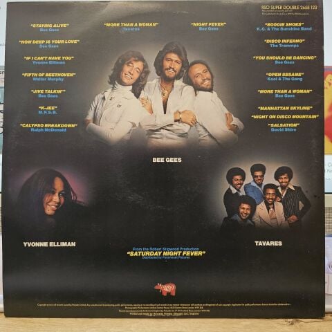 Various – Saturday Night Fever (The Original Movie Sound Track) LP PLAK