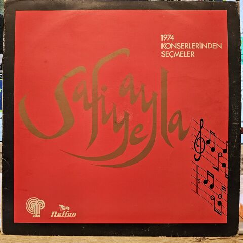 Safiye Ayla – 1974 Konserlerinden Seçmeler LP PLAK