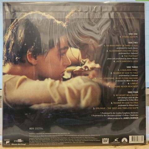 James Horner – Back To Titanic (Music From The Motion Picture) LP PLAK