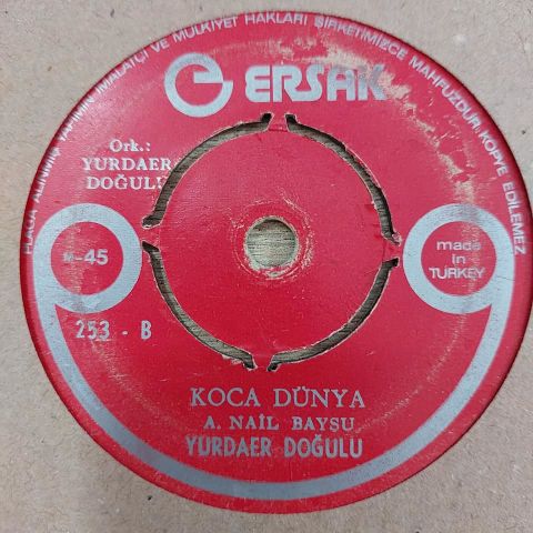YURDAER DOĞULU - KULAKLARIN ÇINLASIN 45LİK PLAK