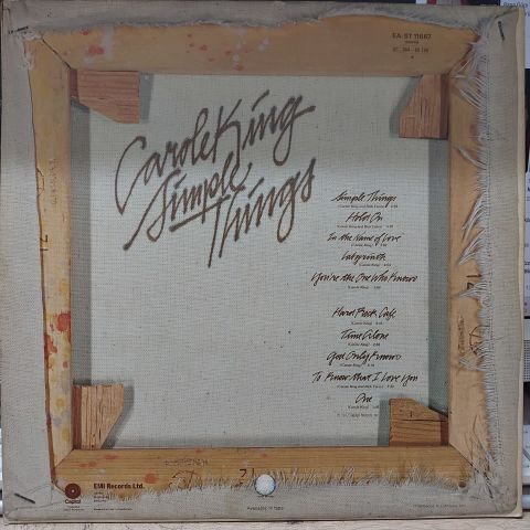 Carole King – Simple Things LP PLAK