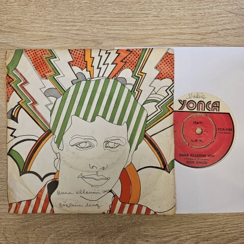 Esin Engin – Bana Ellerini Ver / Gözlerin Deniz 45LİK PLAK