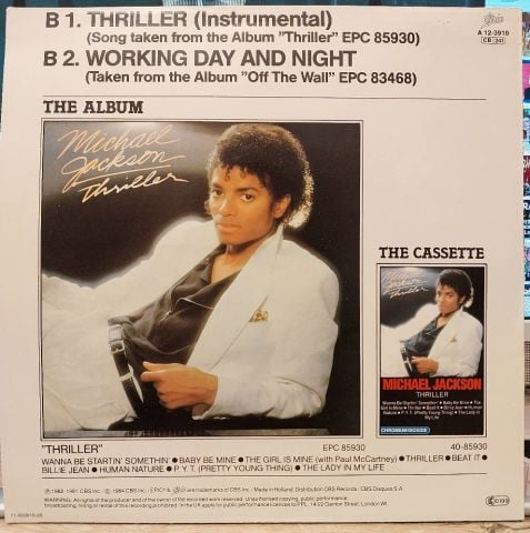 Michael Jackson – P.Y.T. (Pretty Young Thing) LP PLAK