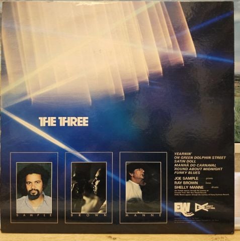 Joe Sample / Ray Brown / Shelly Manne – The Three LP PLAK