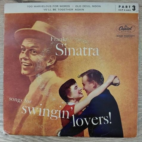 Frank Sinatra – Songs For Swingin' Lovers 45LİK PLAK