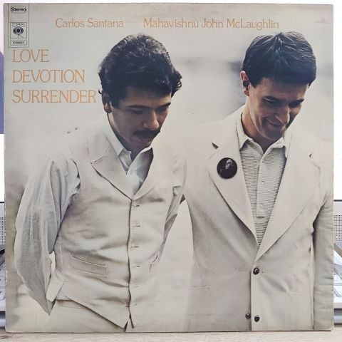 Carlos Santana & Mahavishnu John McLaughlin* – Love Devotion Surrender LP PLAK