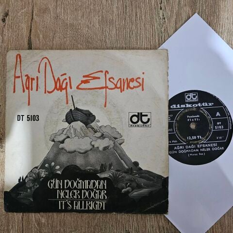 Ağrı Dağı Efsanesi – Gün Doğmadan Neler Doğar / It's Allright 45LİK PLAK