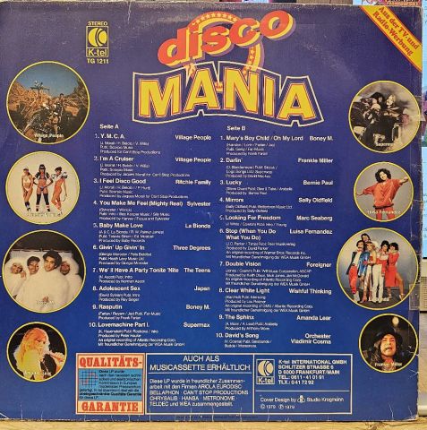 Various – Disco Mania LP PLAK