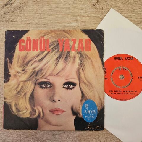 GÖNÜL YAZAR - GEL DESEN GELEMEM Kİ 45LİK PLAK
