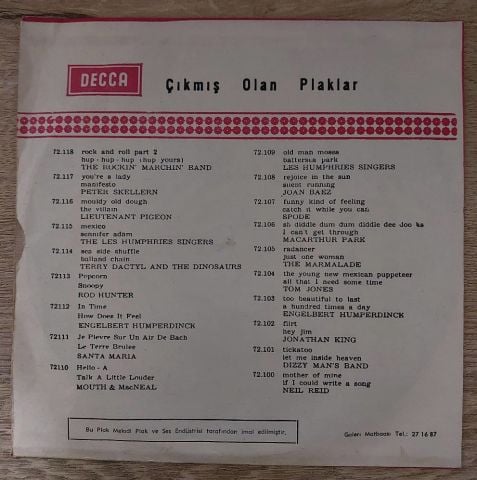 Donna Hightower – This World Today Is A Mess 45LİK PLAK