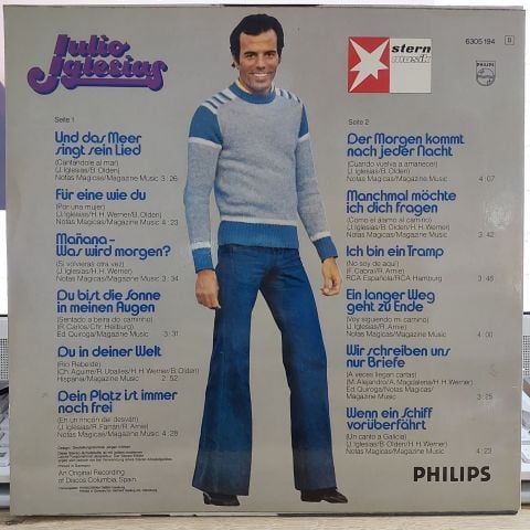 Julio Iglesias – Und Das Meer Singt Sein Lied LP PLAK