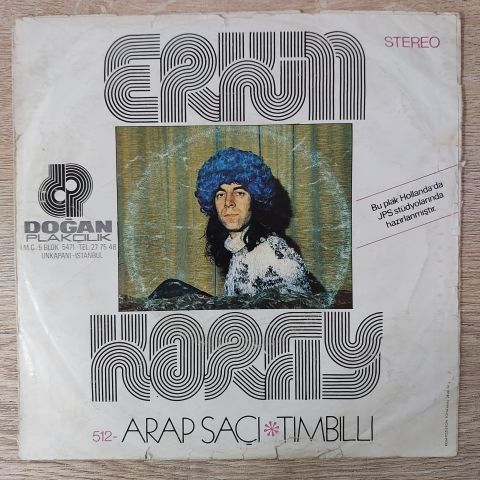 Erkin Koray – Arap Saçı / Tımbıllı 45LİK PLAK