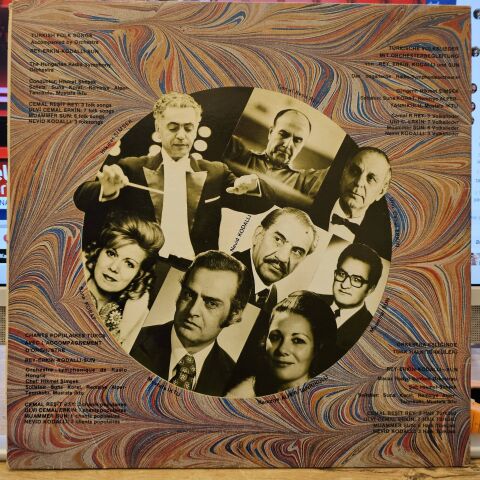 Hikmet Şimşek Conducts Hungarian Radio Symphony Orchestra – Turkish Folk Songs / Türk Halk Türküleri LP PLAK