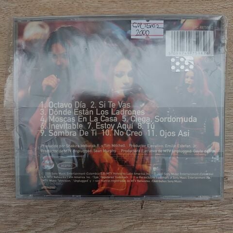 SHAKIRA - UNPLUGGED CD