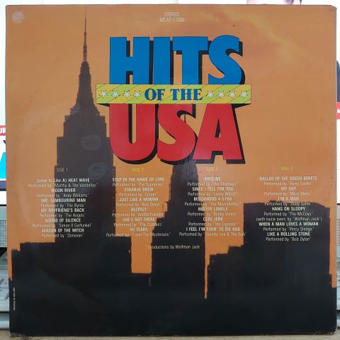 Various – Hits Of The USA LP PLAK