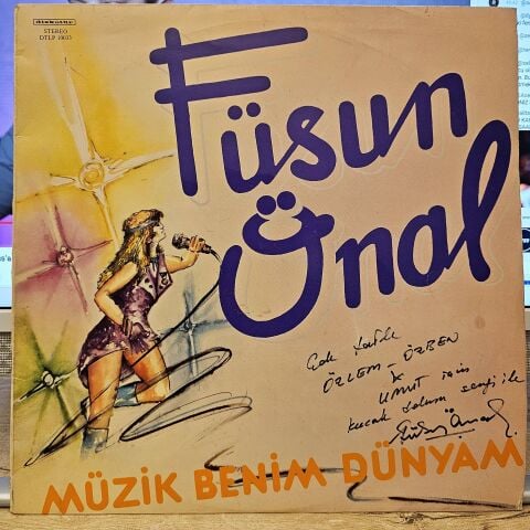 Füsun Önal – Müzik Benim Dünyam LP PLAK