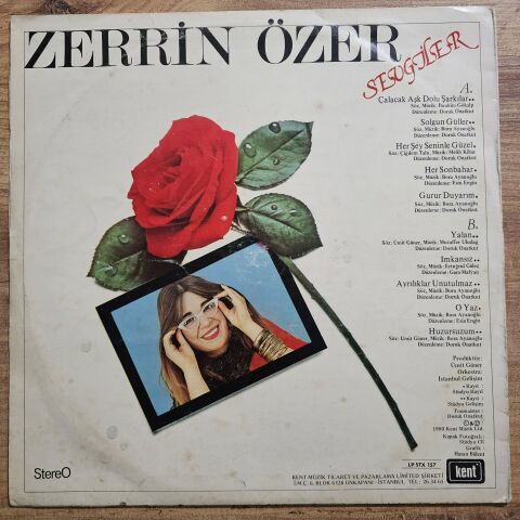 Zerrin Özer – Sevgiler LP PLAK