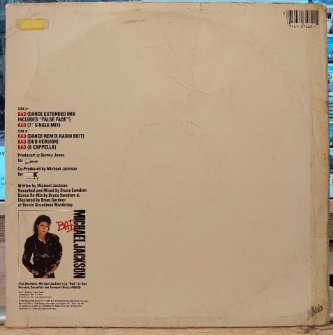 Michael Jackson – Bad LP PLAK
