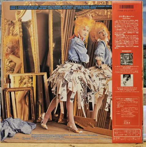 Cyndi Lauper – True Colors LP PLAK