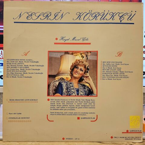 Nesrin Körükçü – Hayat Masal Gibi LP PLAK