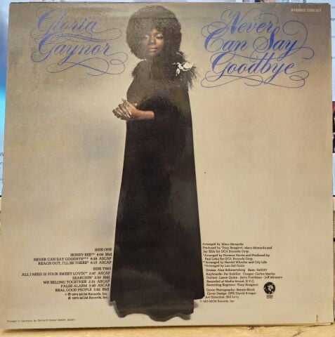 Gloria Gaynor – Never Can Say Goodbye LP PLAK