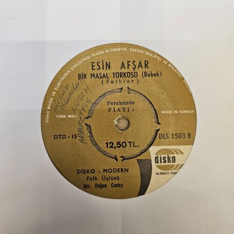 ESİN AFŞAR - YOH YOH 45LİK PLAK