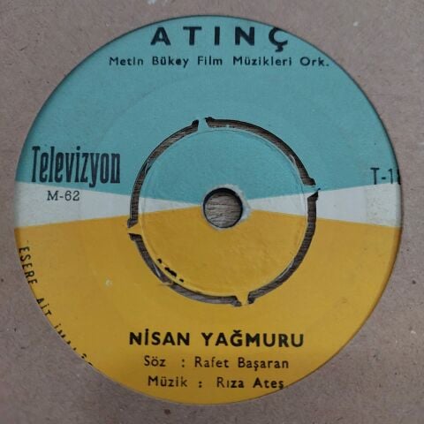 ATINÇ - NİSAN YAĞMURU KEZBAN 45LİK PLAK
