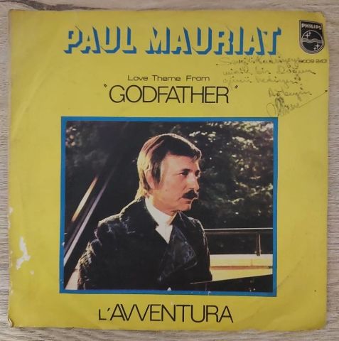 Paul Mauriat – Love Theme From Godfather / L'avventura 45LİK PLAK