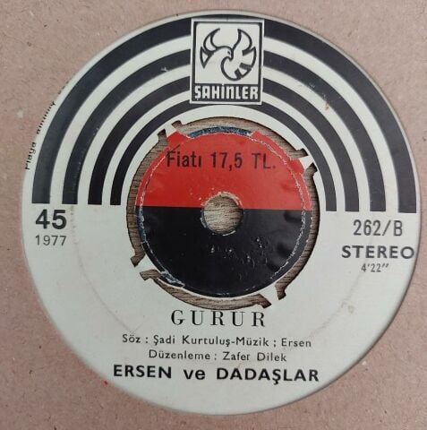 Ersen ve Dadaşlar – Kalbimdeki Acı / Gurur 45LİK PLAK