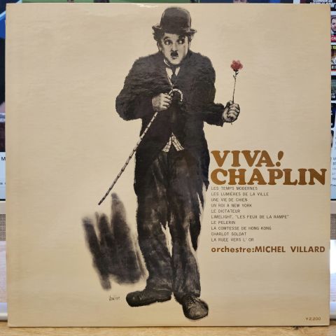 Orchestre: Michel Villard – Viva! Chaplin LP PLAK
