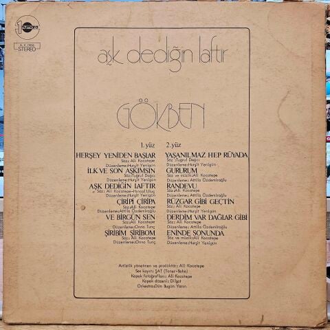 Gökben – Aşk Dediğin Laftır LP PLAK